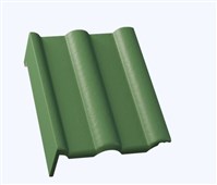 KMB BETA Elegant taška pultová okrajová levá zelená